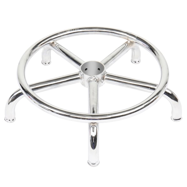 White Technician Bench With Circular Patterned Cushion view 2