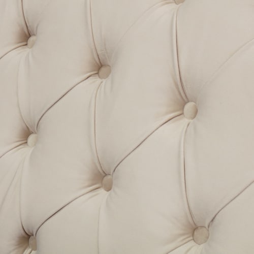Upholstered Bed, With Hydraulic Lever, Functional Bed From Storage, 150 X 200 Cm, Without Mattress, Velvet, Beige view 5