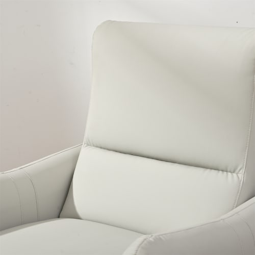 Wall Hugger Recliner,Power Recliner Chair,Electric Recliner For Living Room,PU Leather Reclining Armchair For Small Space,Reclining Sofa For Bedroom Apartment RV,with USB Port view 1