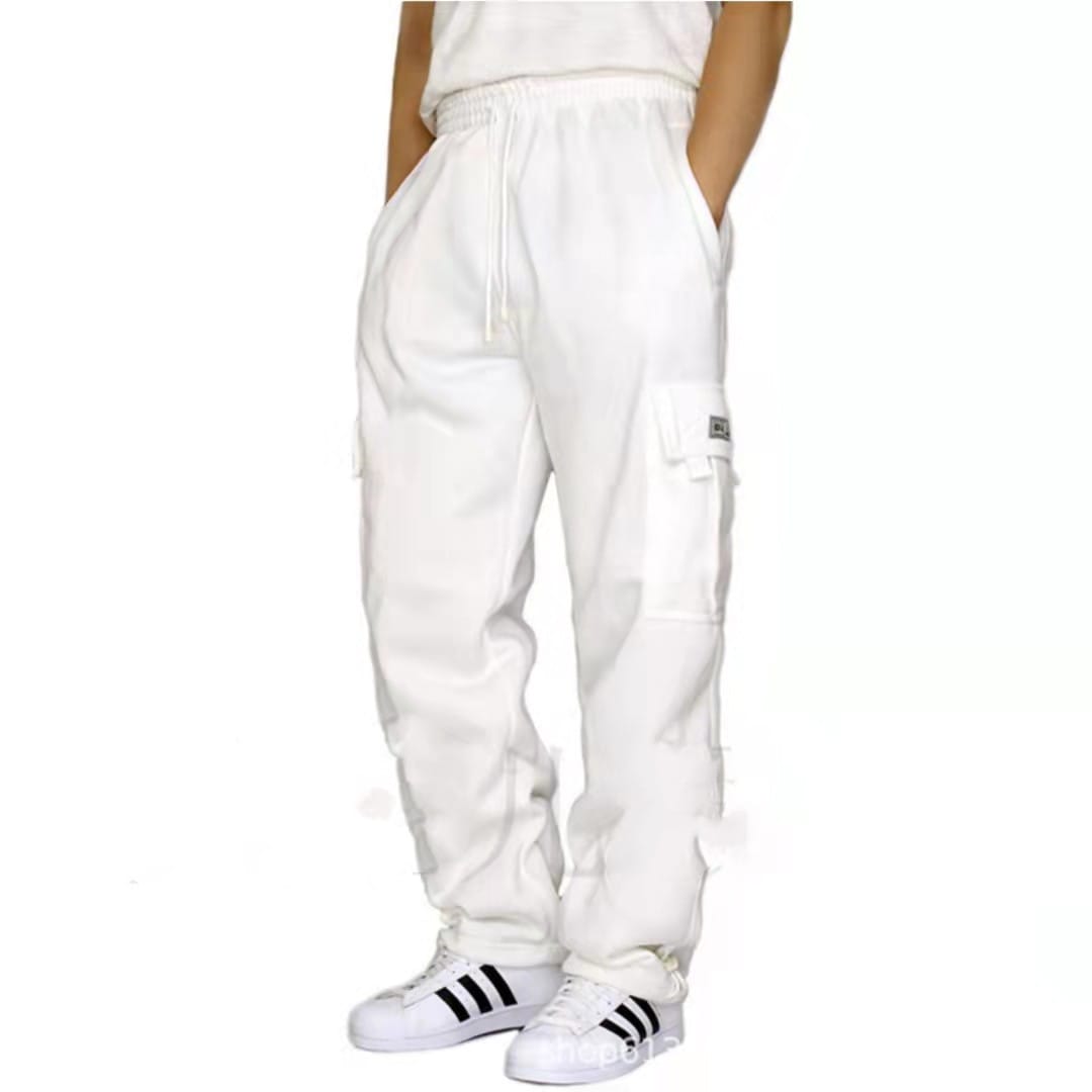 Men Pants Sweatpants Stretch Elastic Waist Jogger Sports Pants Drawstring Trousers Fashion Mens Clothing view 4