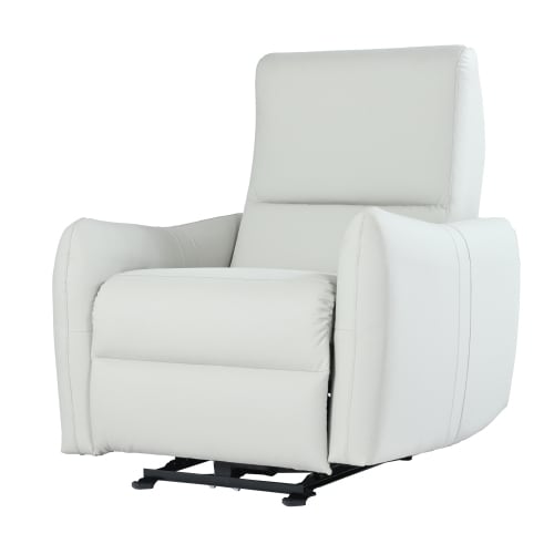 Wall Hugger Recliner,Power Recliner Chair,Electric Recliner For Living Room,PU Leather Reclining Armchair For Small Space,Reclining Sofa For Bedroom Apartment RV,with USB Port view 4