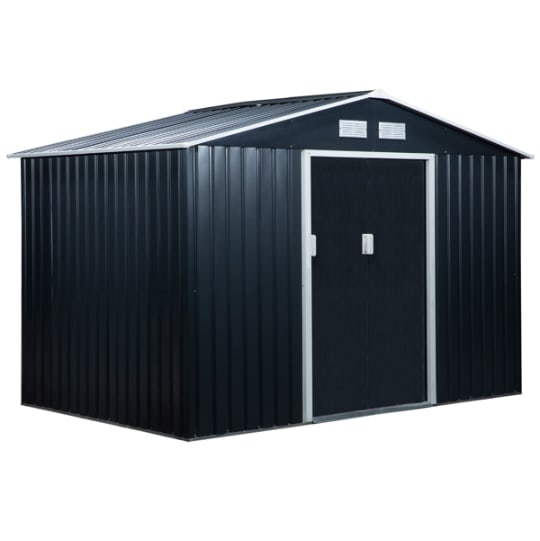Outdoor Garden Storage Shed Tool House view 5