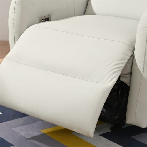 Wall Hugger Recliner,Power Recliner Chair,Electric Recliner For Living Room,PU Leather Reclining Armchair For Small Space,Reclining Sofa For Bedroom Apartment RV,with USB Port view 23