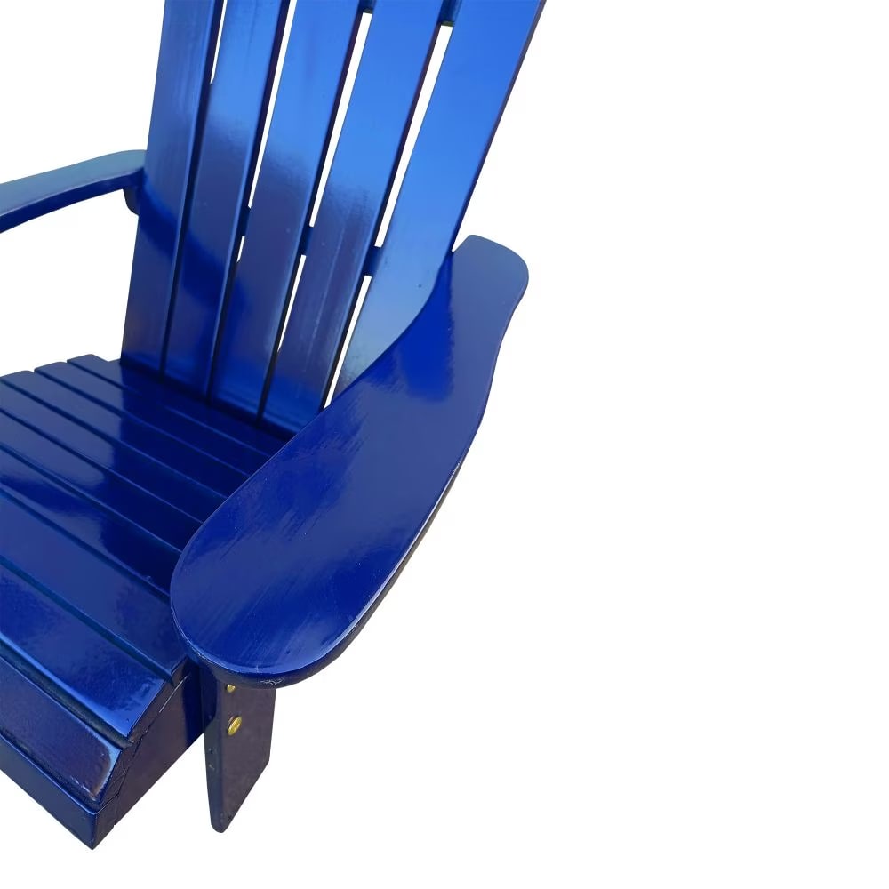 Wooden Children's Adirondack Chair view 8