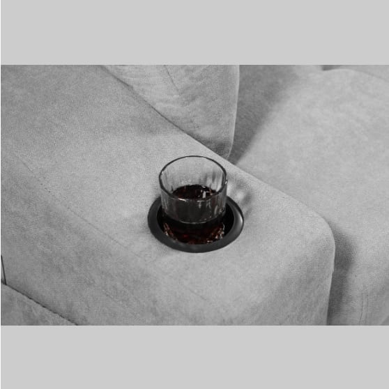 Convertible Sectional Sofa With Armrest Storage view 2