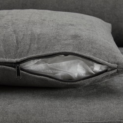 Corner Sofa Bed Corner Couch L-Shaped Sofa Bed Extendable, Bed Box And Integrated Shelf, view 20
