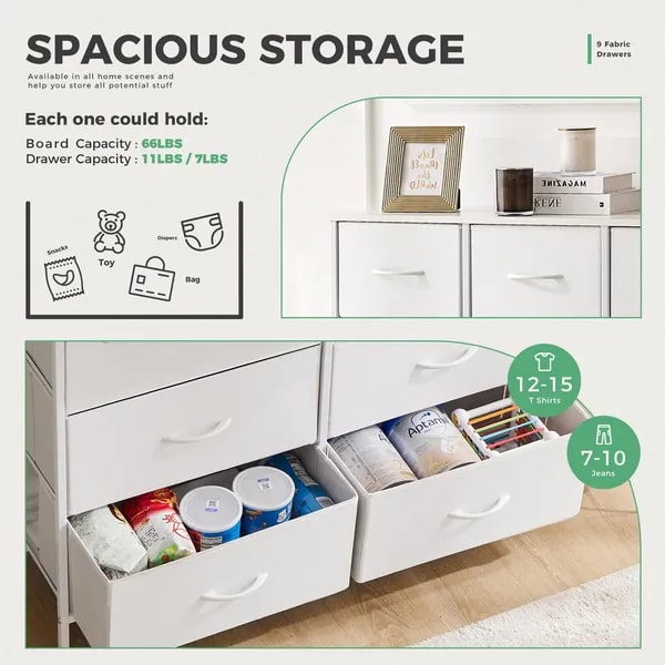 Storage Drawer Wardrobe Tall Cabinet Storage Cabinet view 5