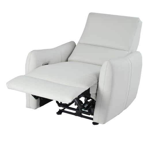 Wall Hugger Recliner,Power Recliner Chair,Electric Recliner For Living Room,PU Leather Reclining Armchair For Small Space,Reclining Sofa For Bedroom Apartment RV,with USB Port view 19