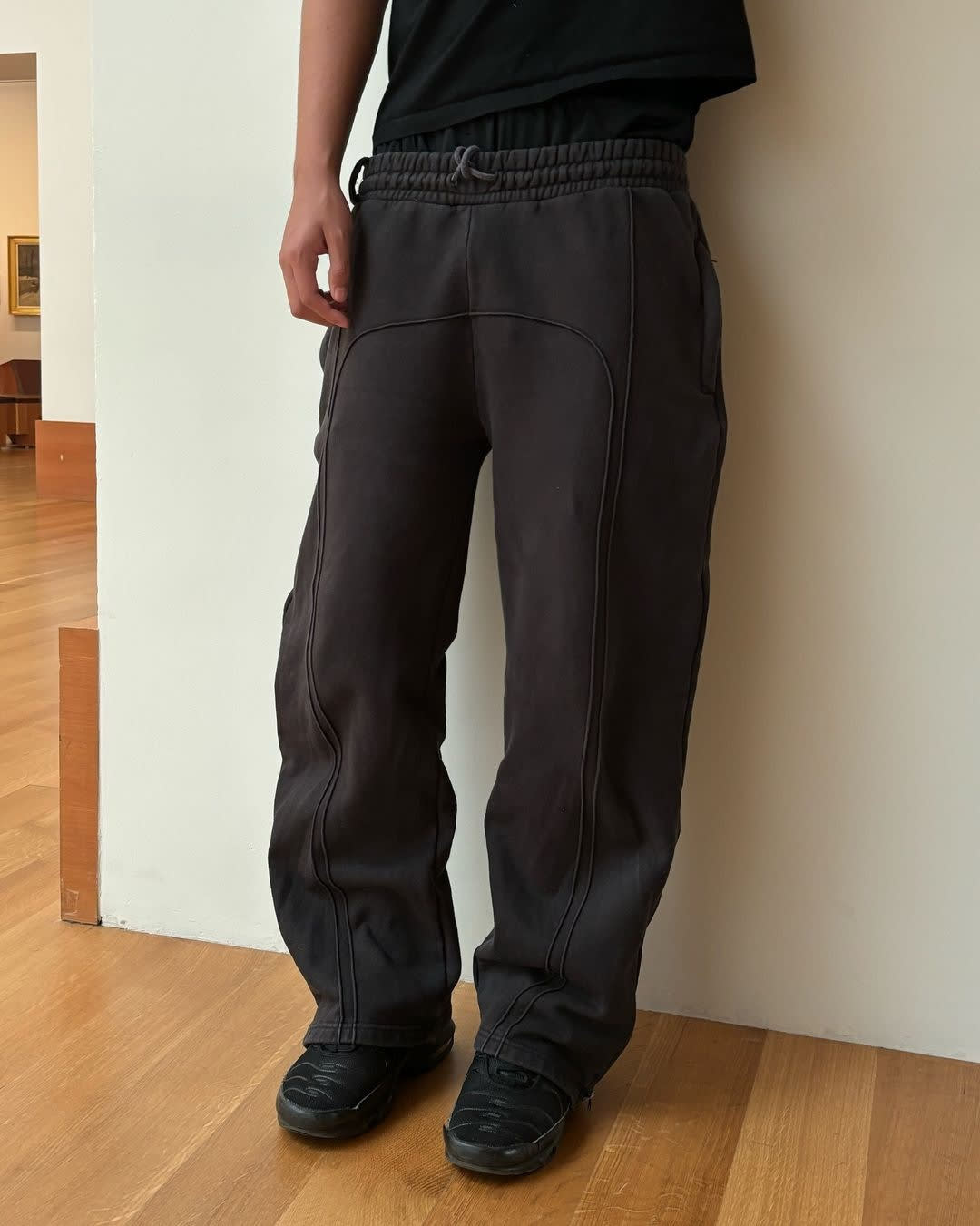 Men's Casual Stretch Rope Long Sweatpants view 8