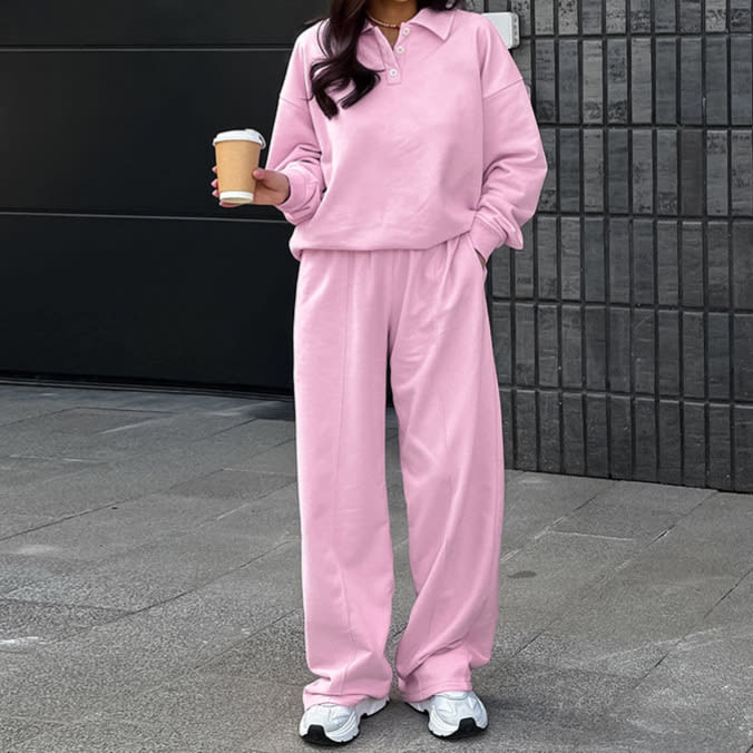 European And American Fall Winter Fashion Two-piece Set view 4