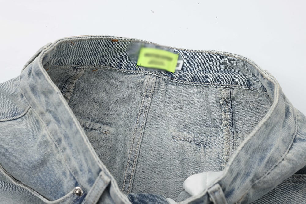 Multi-Pocket Workwear Jeans For Men And Women view 12