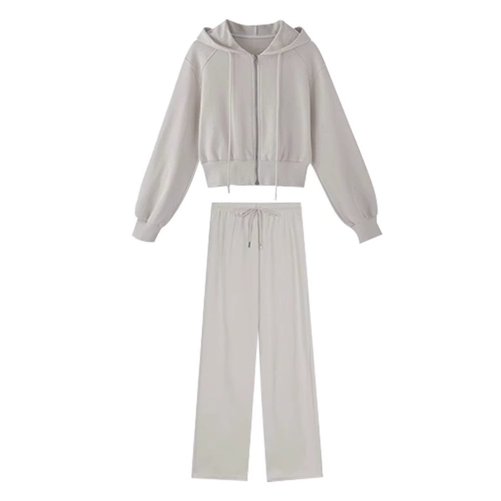 Idle Style Spring Leisure Sports Two-piece Set view 3