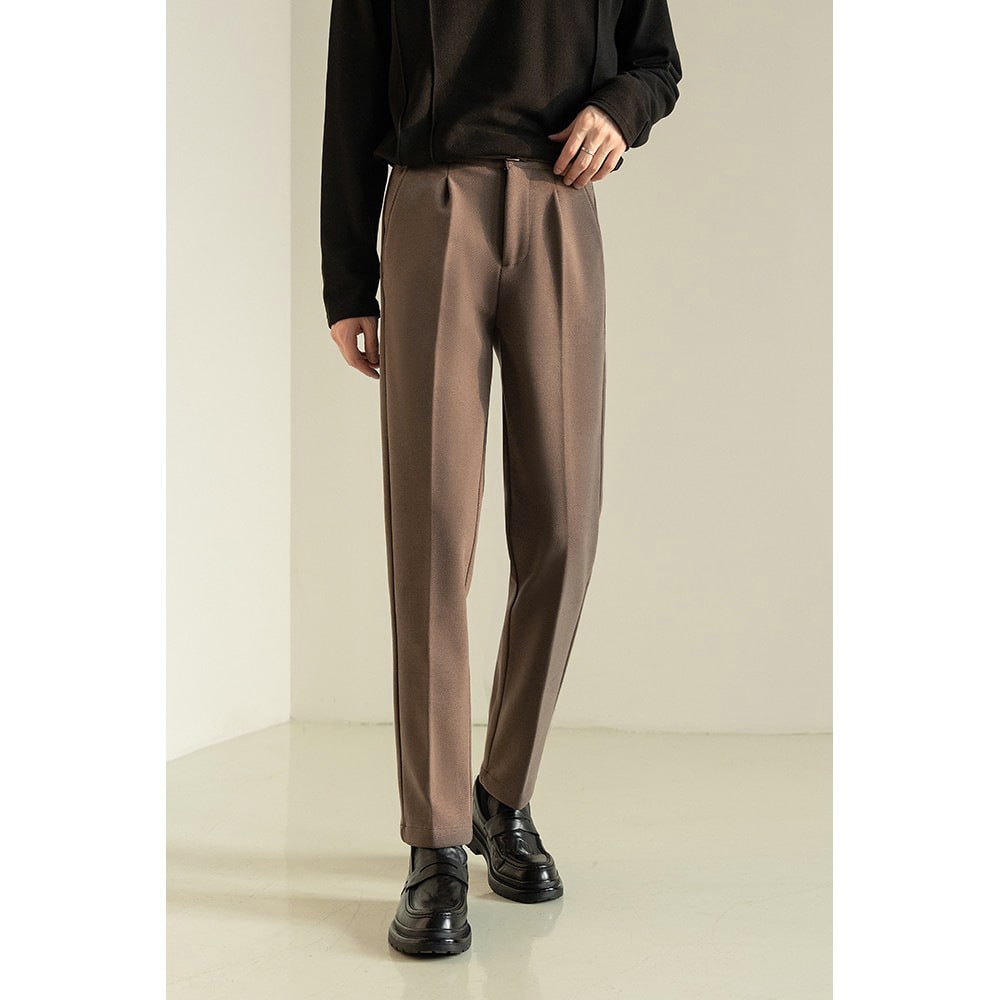 Woolen Suit Pants Korean Casual Lightly Mature Men's Clothing view 8