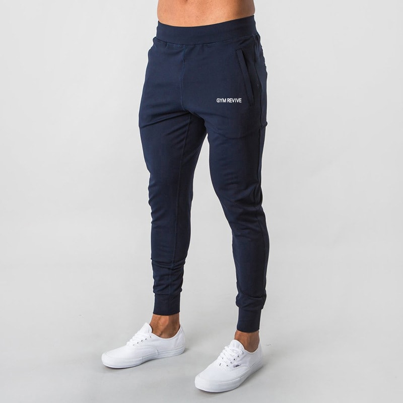 European And American Muscle Trousers Stretch Running Pants view 5