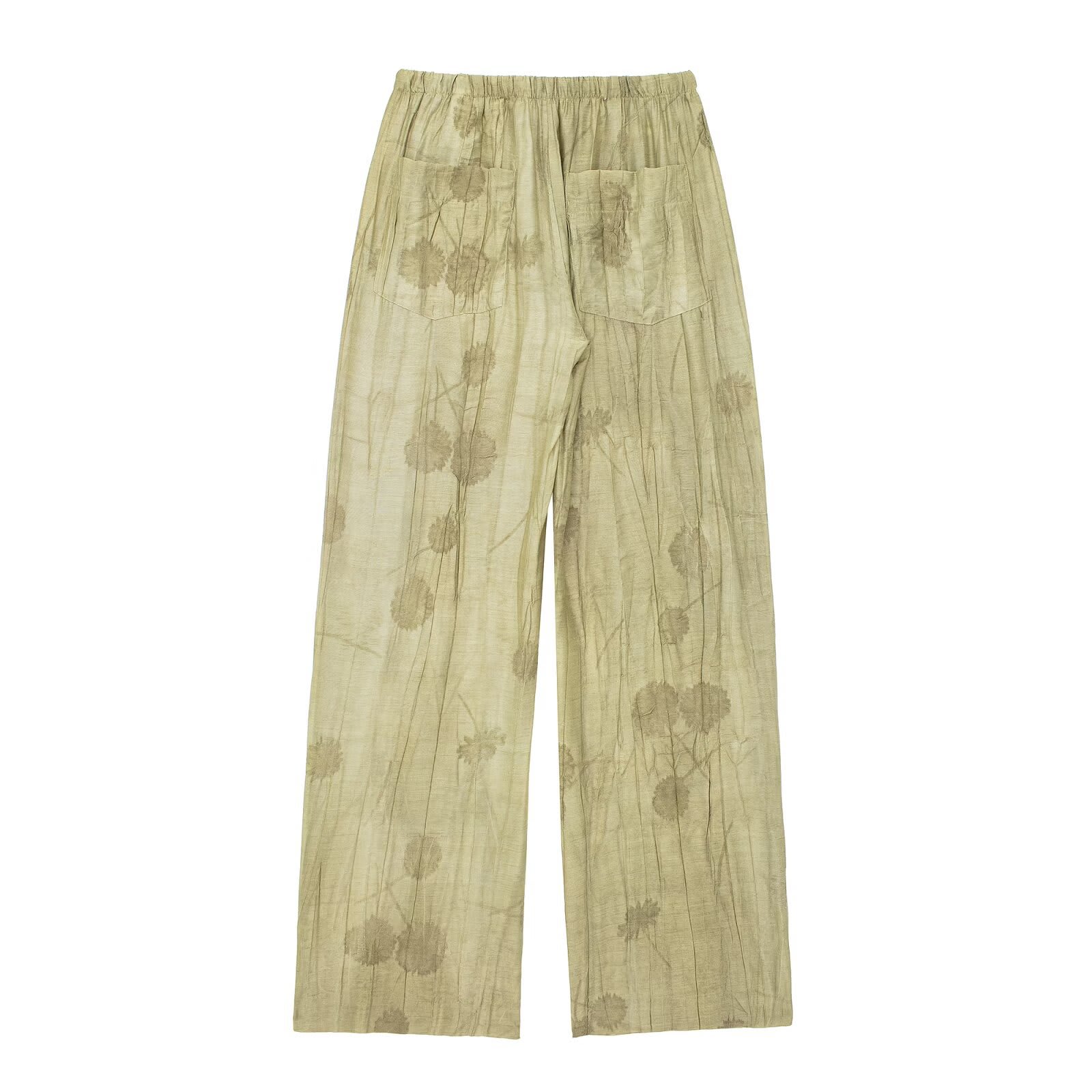 Jacquard Loose-fitting Shirt Jacquard Casual Pants Suit view 12