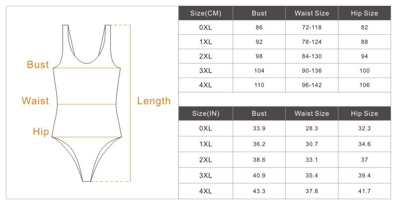 Women's Split Swimsuit Tight Drawstring Plus Size view 5