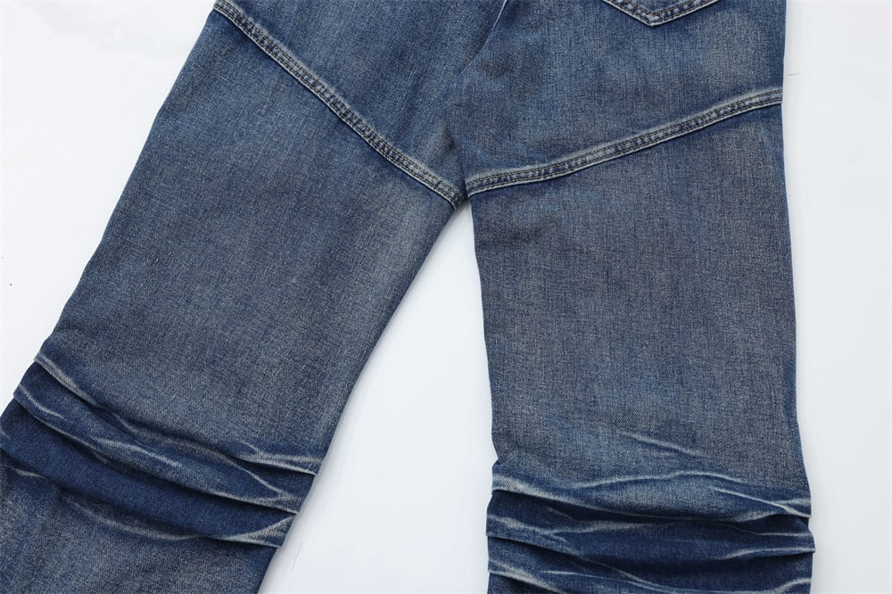 Multi-Pocket Workwear Jeans For Men And Women view 2