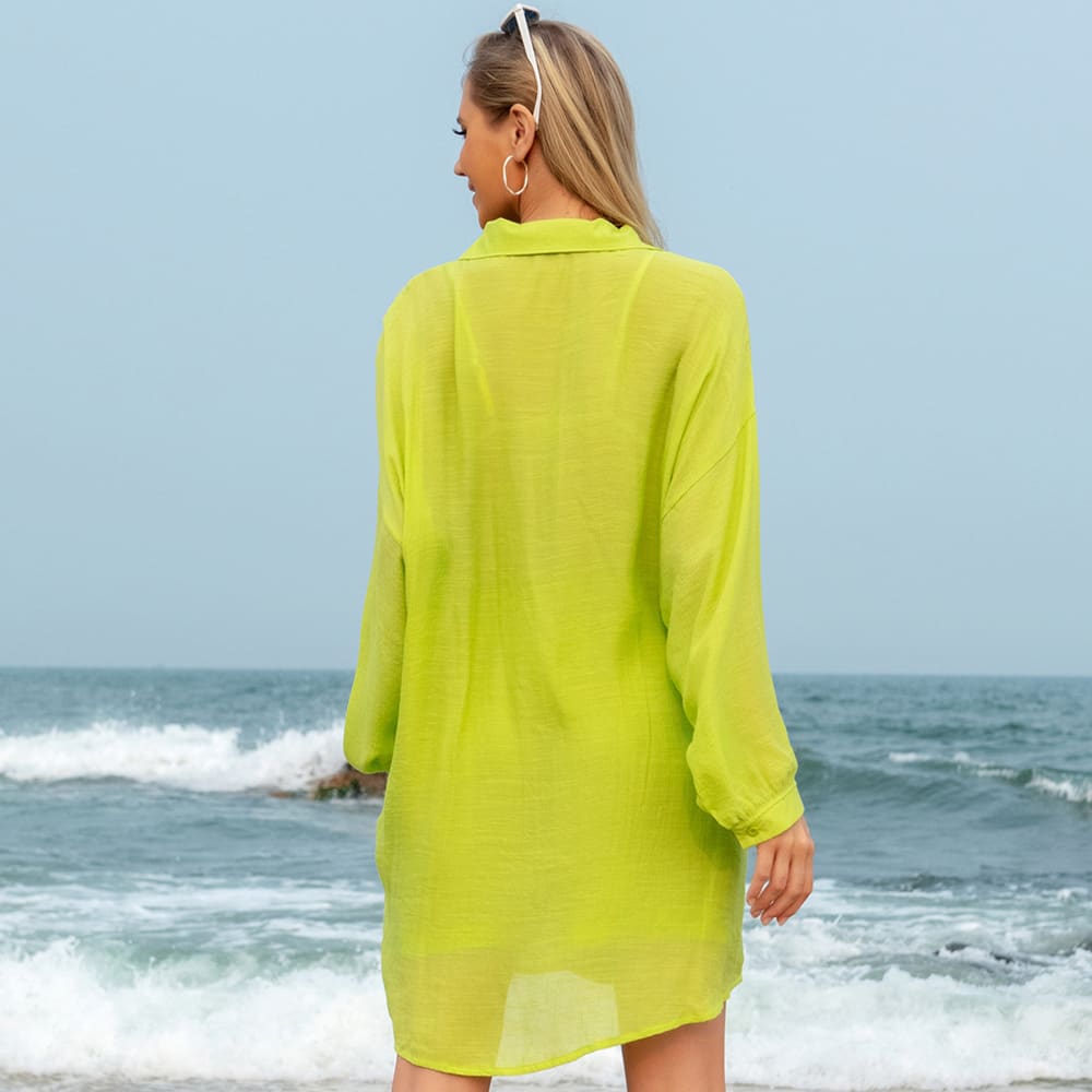 Beach Sun Protection Seaside Holiday Shirt Shorts Suit view 6