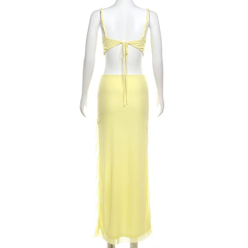 Fashion All-match Wave Slit Skirt Suit Women view 21