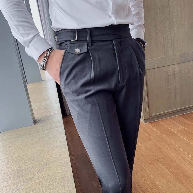 Casual Fashion Solid Color Casual Pants view 3