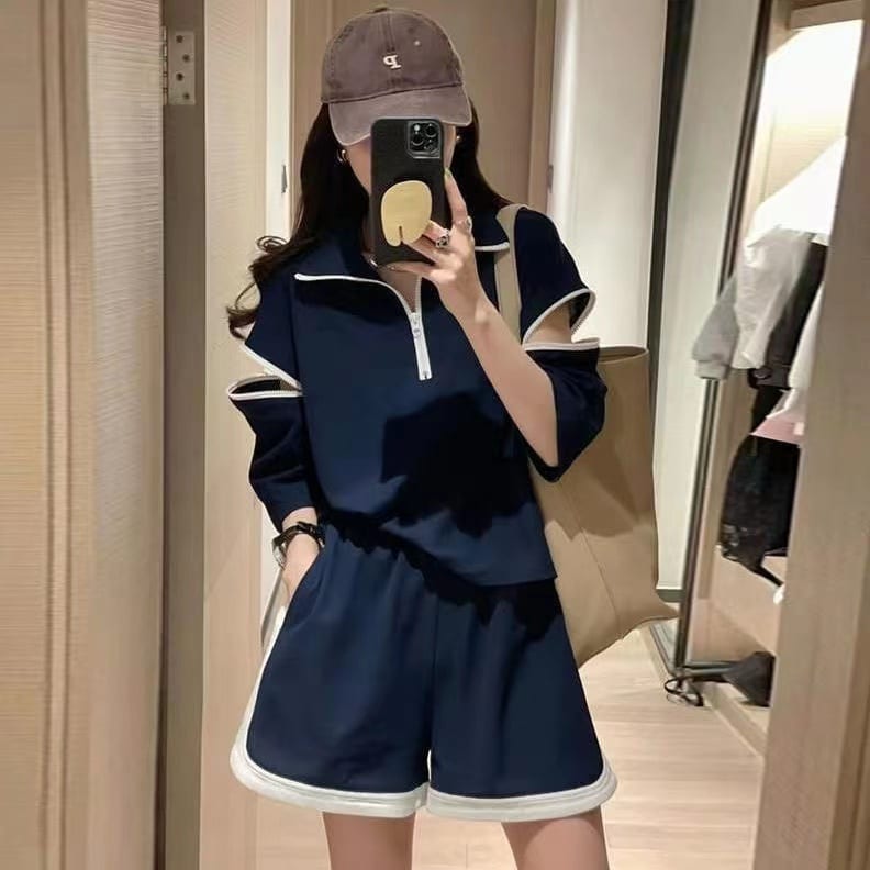 Fashion Casual Exercise Suit Design Sense Two-piece Set view 4