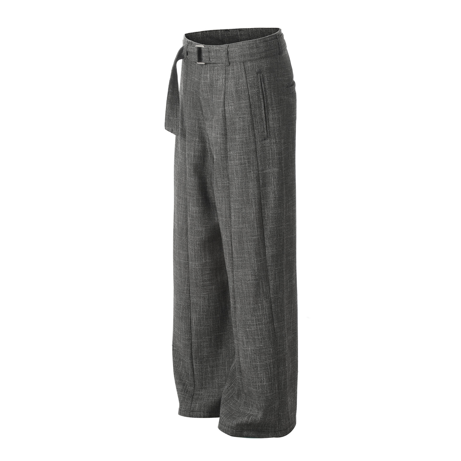 Neutral High-grade Design Suit Pants Loose Straight view 4