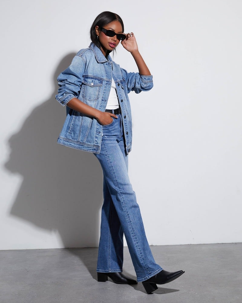 Loose Casual Straight-leg Wide Leg Mop Pants Women view 9