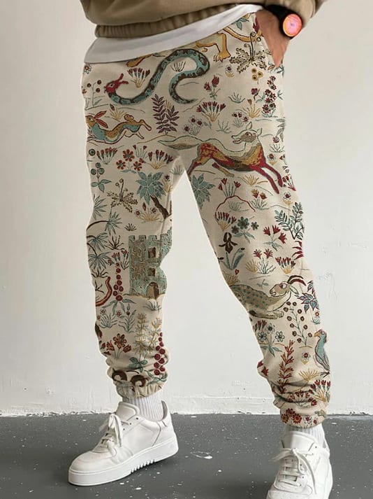 Flag Series Over Plus Plus Size Casual Pants view 9