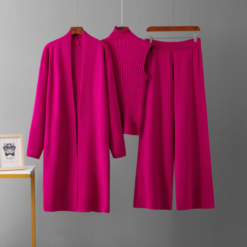 European And American Style Exotic Solid Color Casual Suit Women view 6