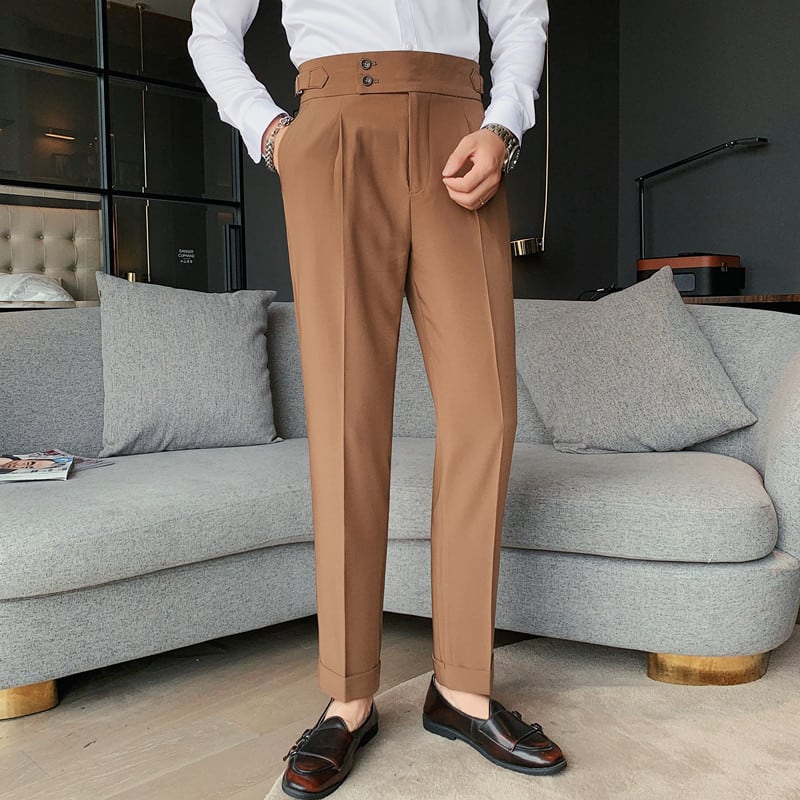 Casual Fashion Solid Color Casual Pants view 9
