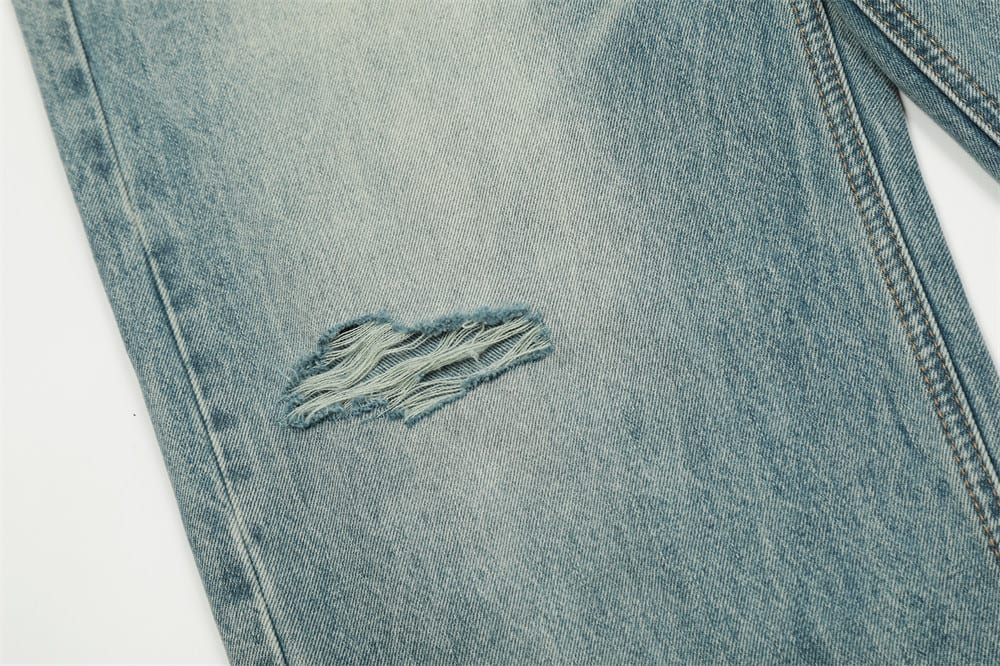 Loose Straight Trousers Retro American Men view 8