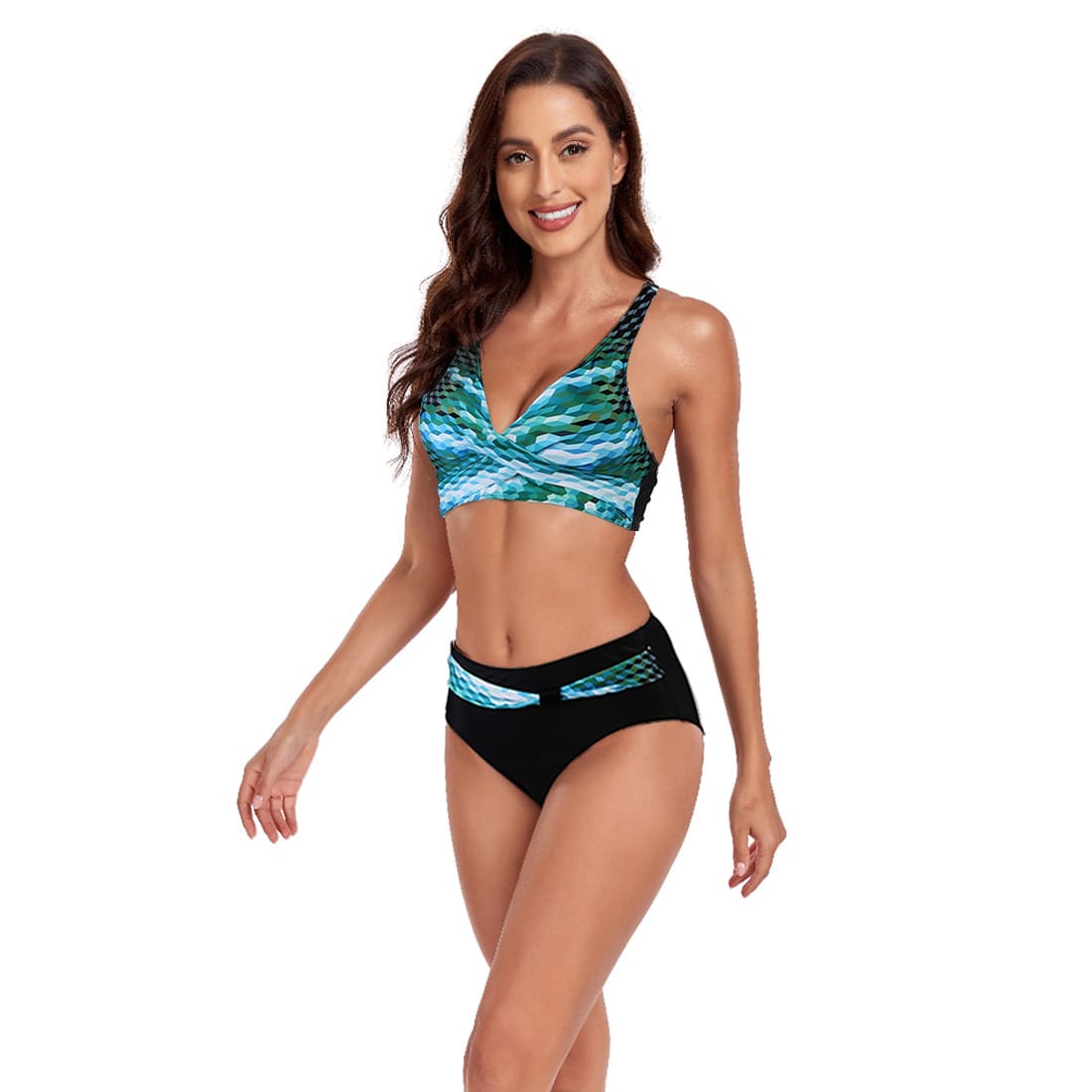 New Beach Split Swimsuit Summer Lady Sexy Halter Bikini view 3