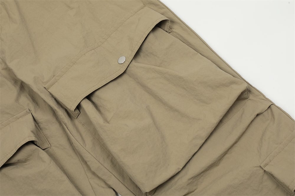 Multi-Pocket Workwear Casual Trousers For Men view 2