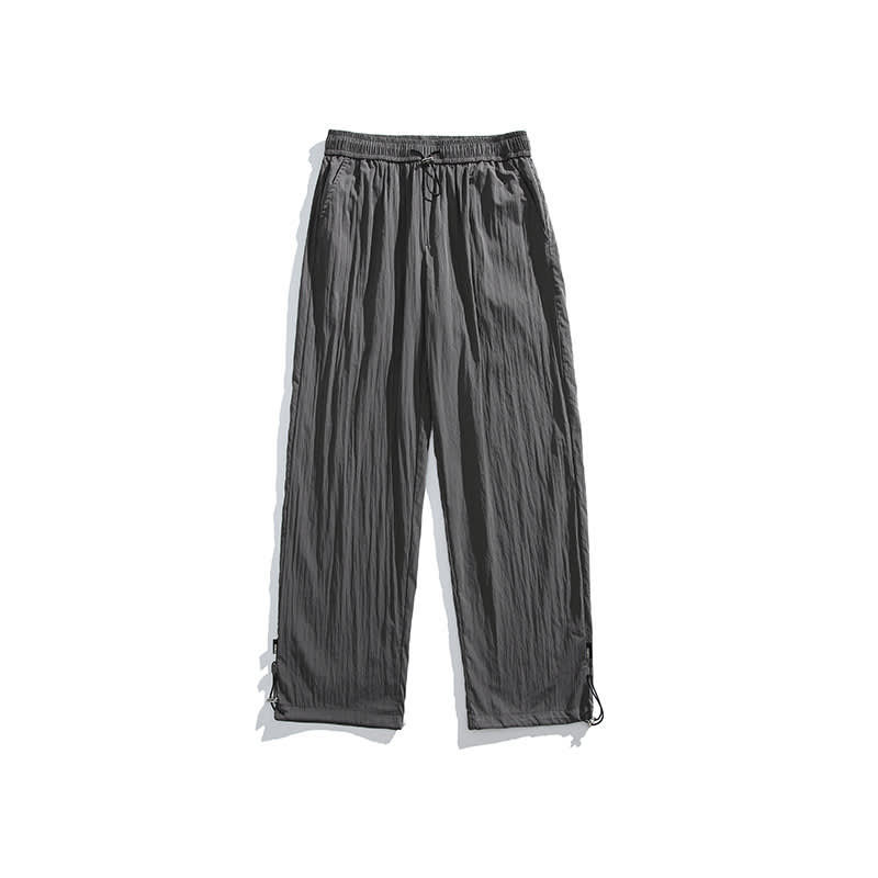 Ice Silk Lightweight Draped Casual Pants Quick-drying Thin view 3