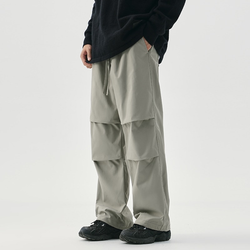 Paratrooper Overalls Men's Loose Straight Casual Pants view 5