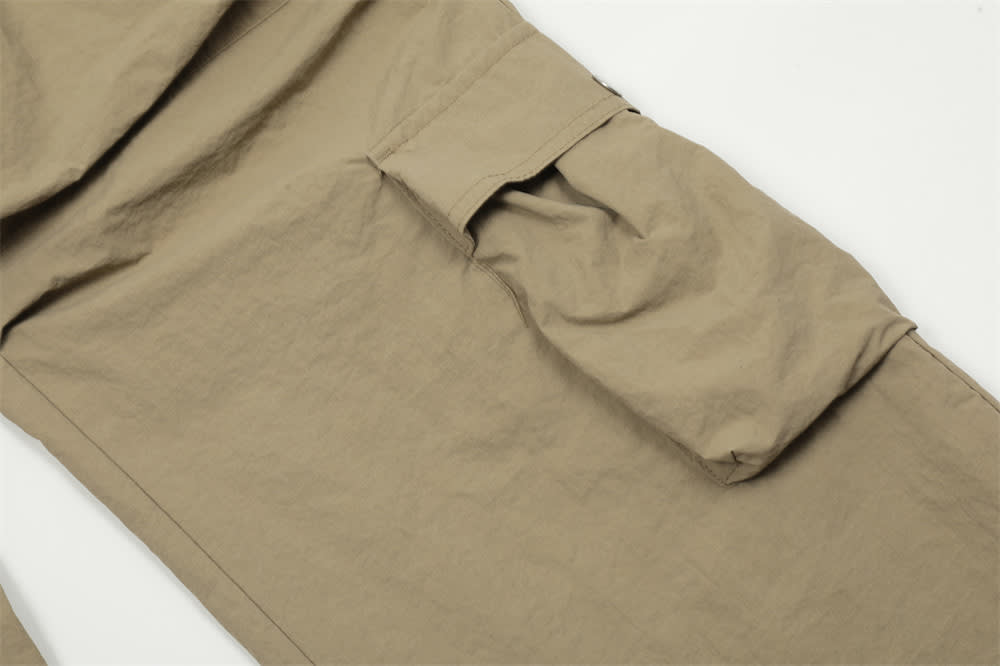 Multi-Pocket Workwear Casual Trousers For Men view 19