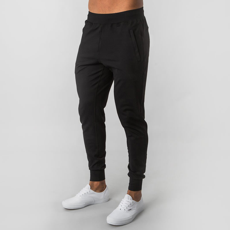 European And American Muscle Trousers Stretch Running Pants view 2