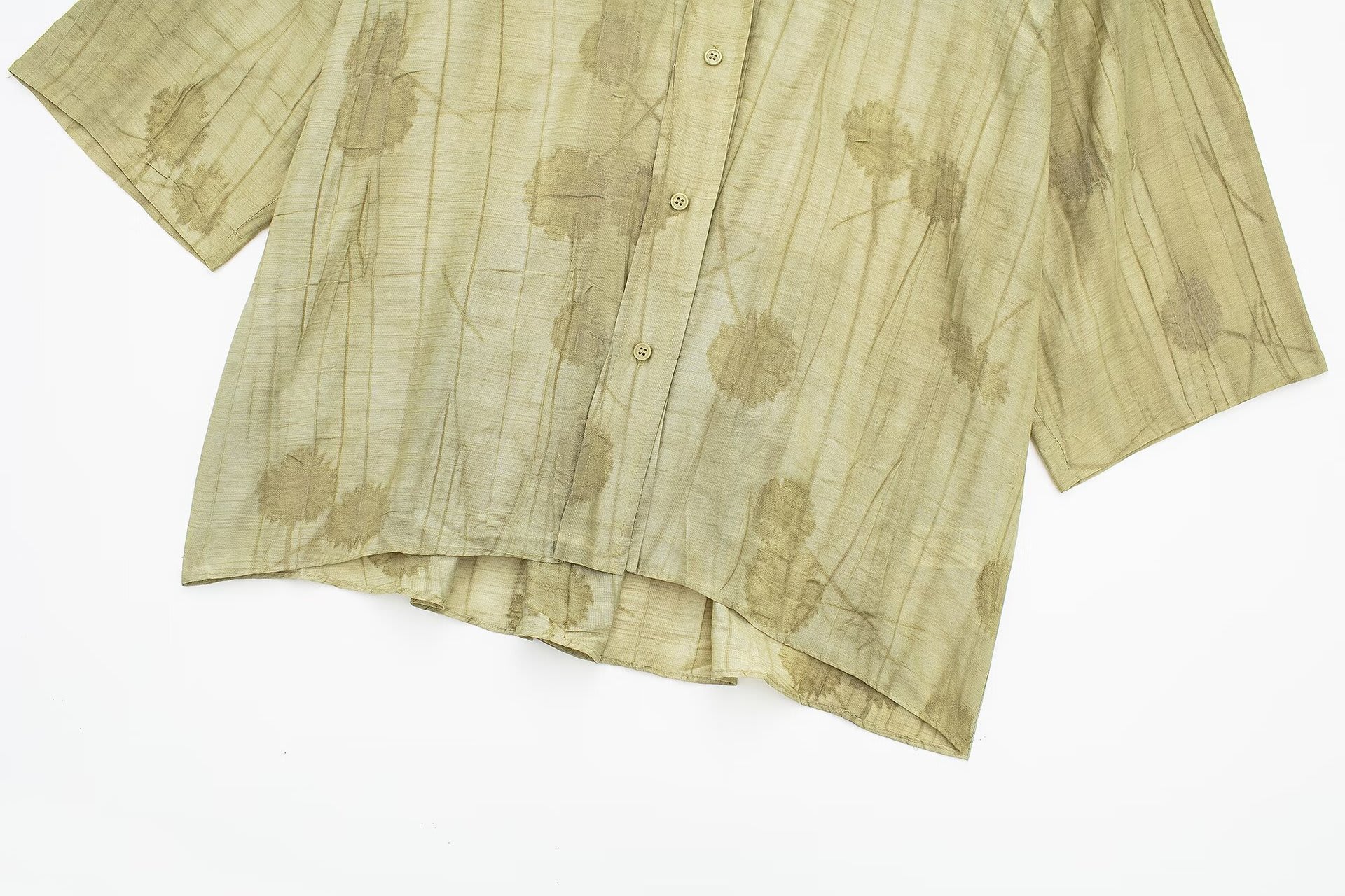 Jacquard Loose-fitting Shirt Jacquard Casual Pants Suit view 4
