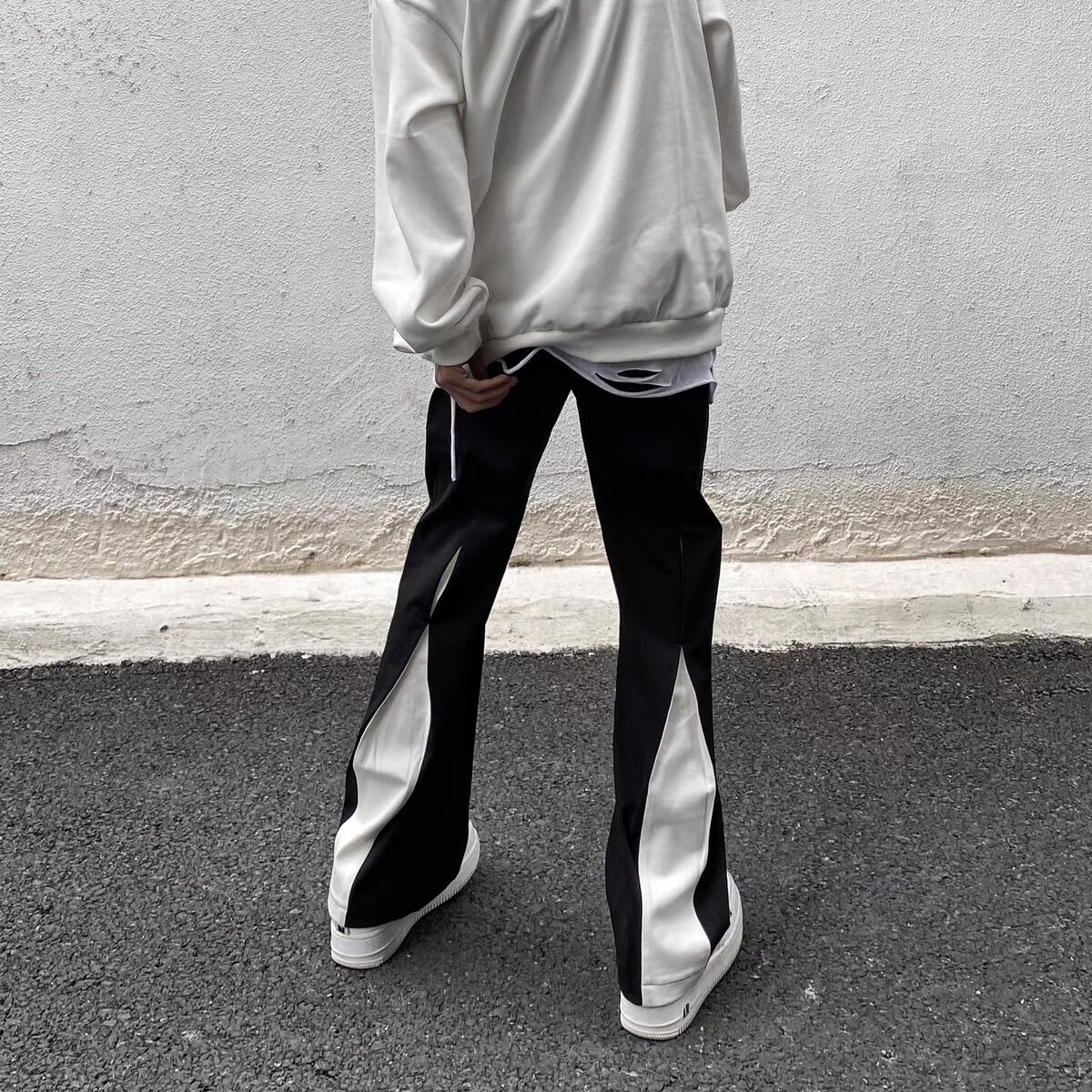 Slim Straight Loose Mop Casual Pants For Men view 2