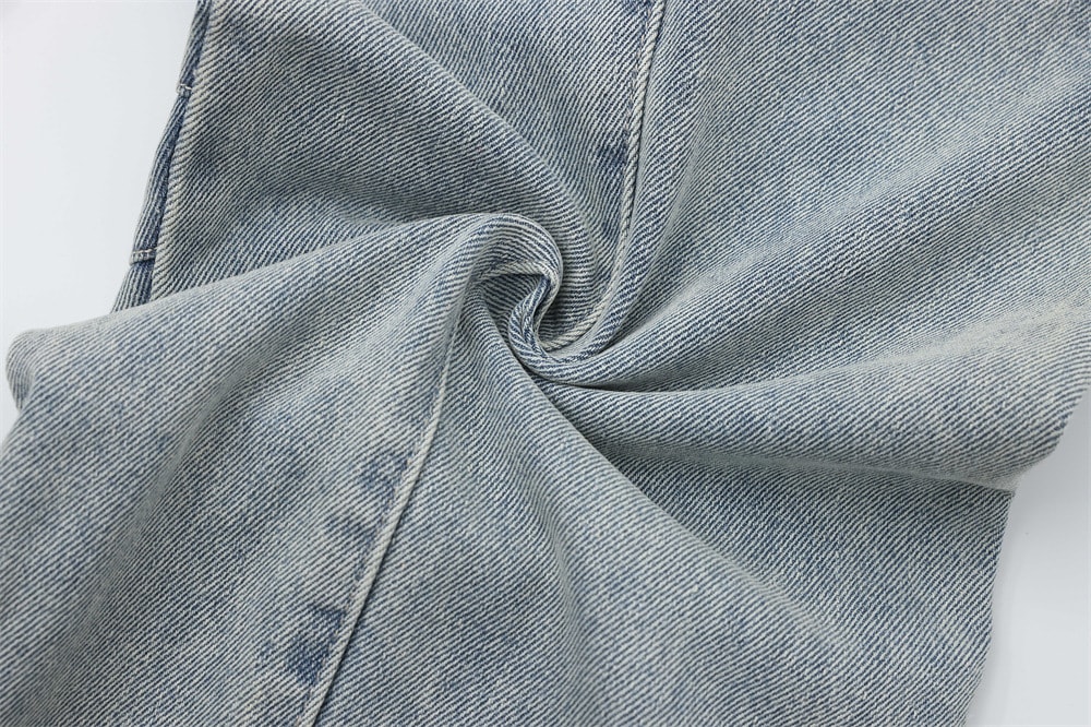 Multi-Pocket Workwear Jeans For Men And Women view 14