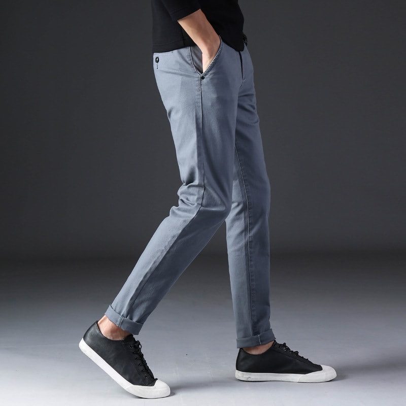 Casual Trousers Slim Fit Straight Men view 5
