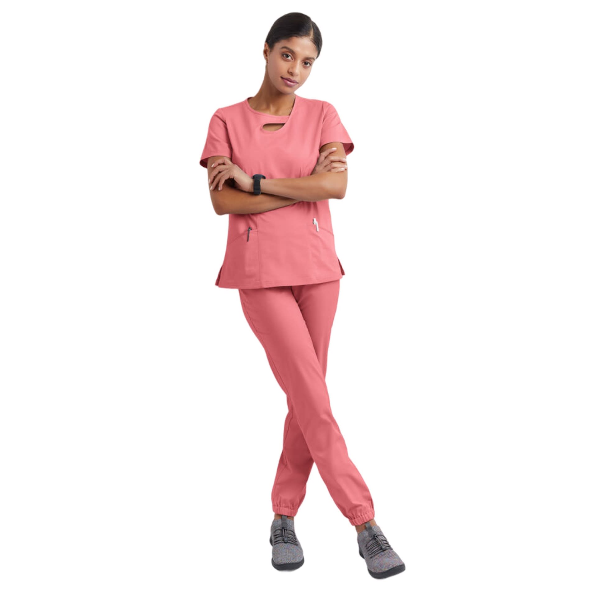 Short Sleeve Hollow Work Clothes Hospital Operating Room Hand-washing Clothes Suit view 7