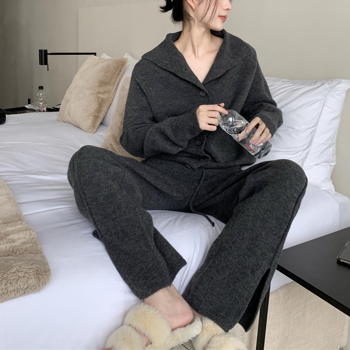 Fashion Casual Knitting Suit Women's Autumn And Winter New view 6