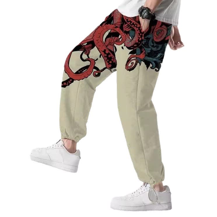 Flag Series Over Plus Plus Size Casual Pants view 7