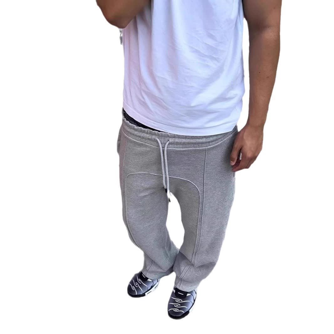 Men's Casual Stretch Rope Long Sweatpants view 2