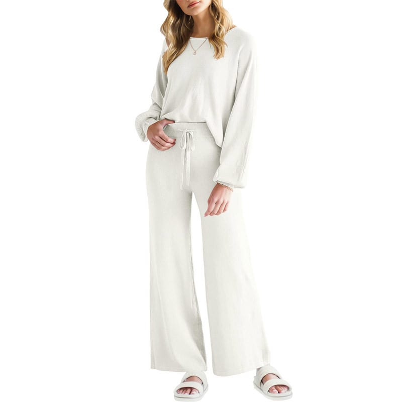 Casual Slimming Long-sleeved Trousers Thin Two-piece Suit view 9