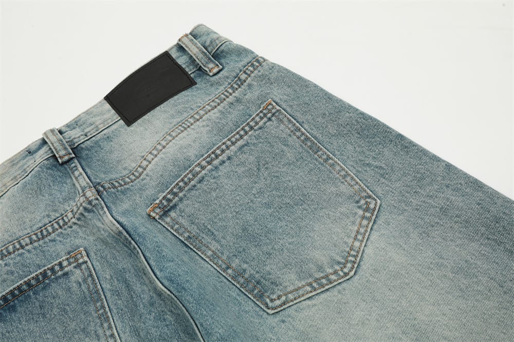 Loose Straight Trousers Retro American Men view 5