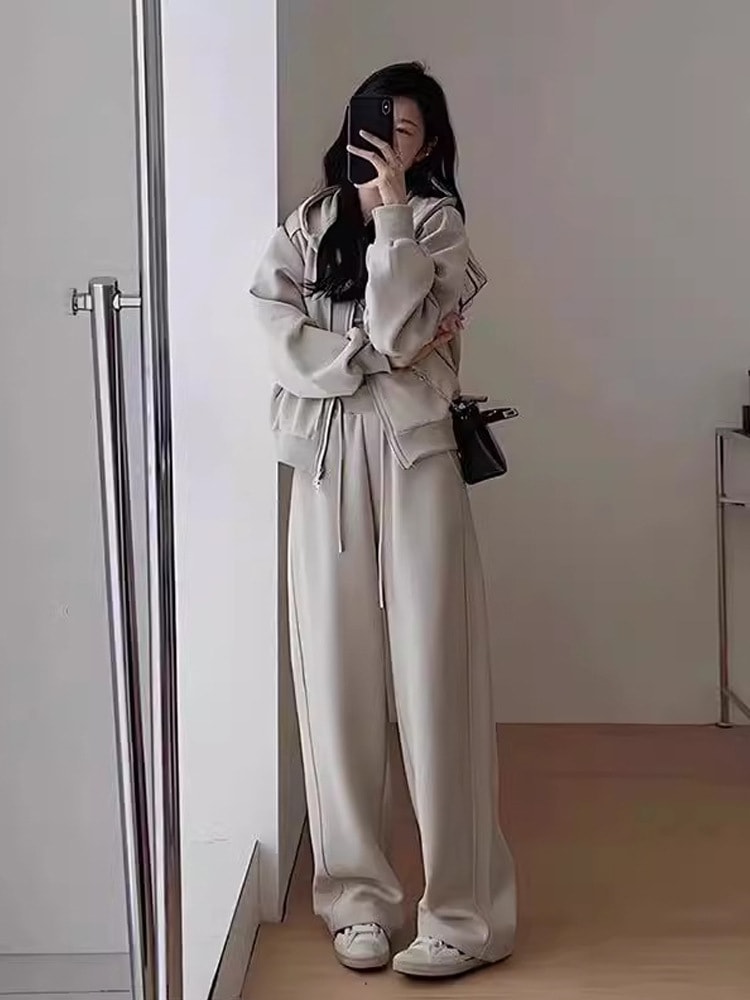 Idle Style Spring Leisure Sports Two-piece Set view 5
