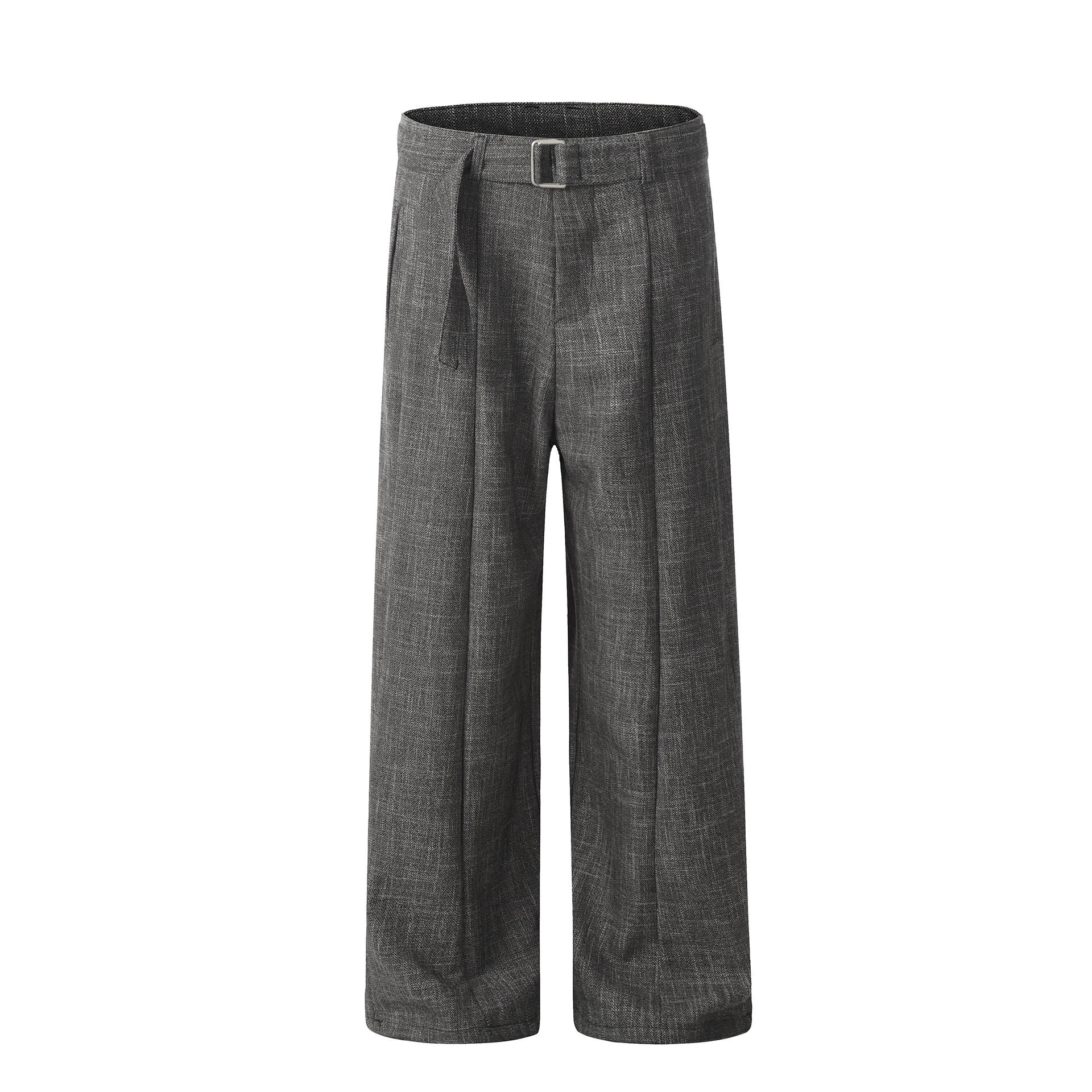 Neutral High-grade Design Suit Pants Loose Straight view 3