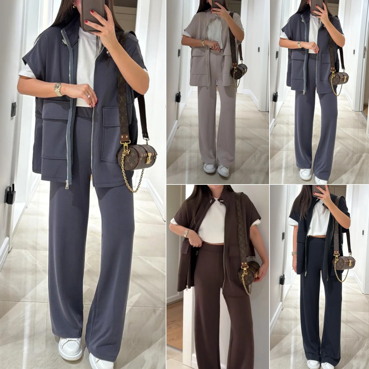 Women's Autumn Summer Solid Color Casual Loose Outfit view 8